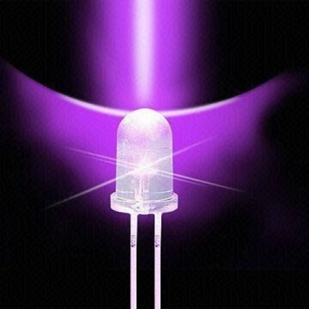 ال ای دی 5mm فرابنفش UV
