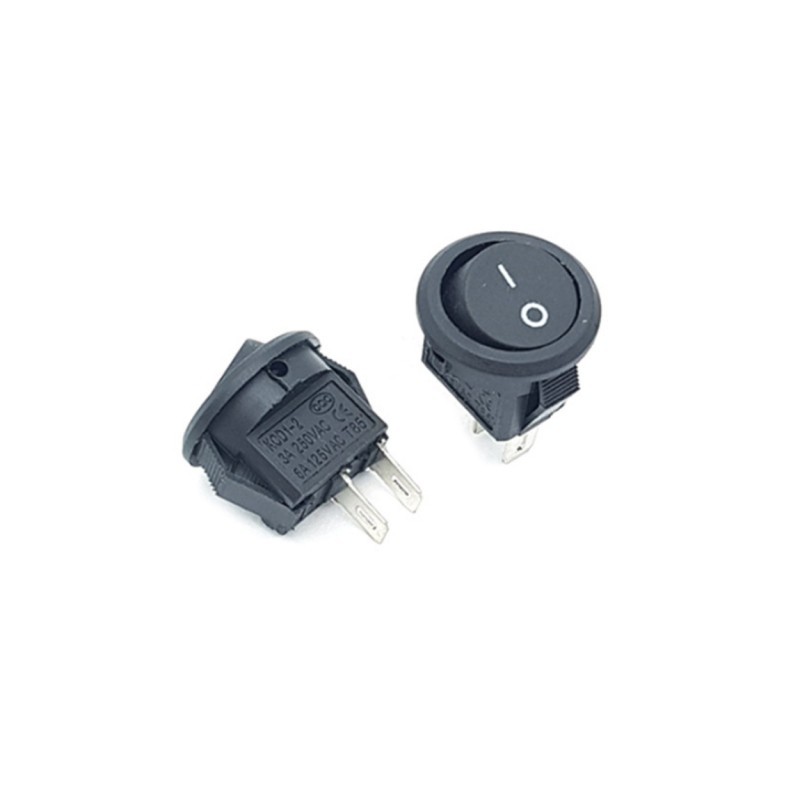 کلید راکر گرد کوچک KCD1-601S