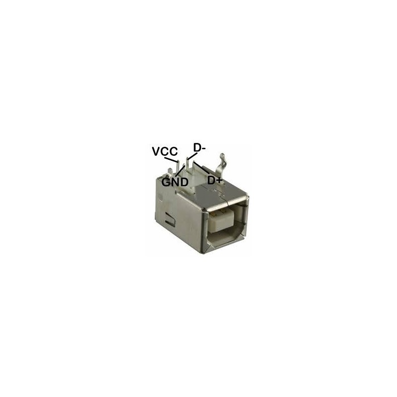 کانکتور USB-B مادگی