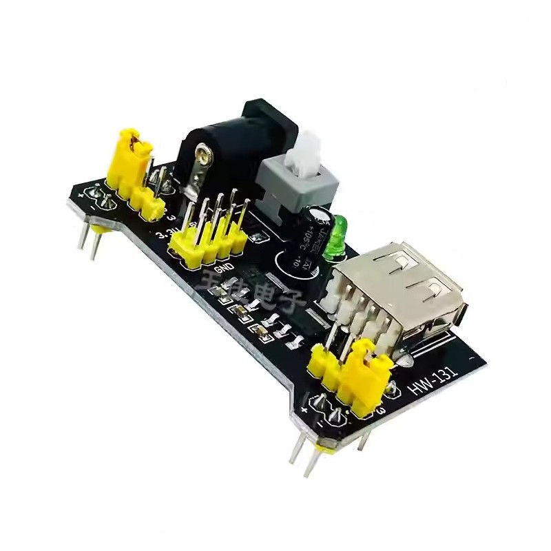 ماژول تغذیه بردبورد 3.3 ولت تا 5 ولت مدل MB102